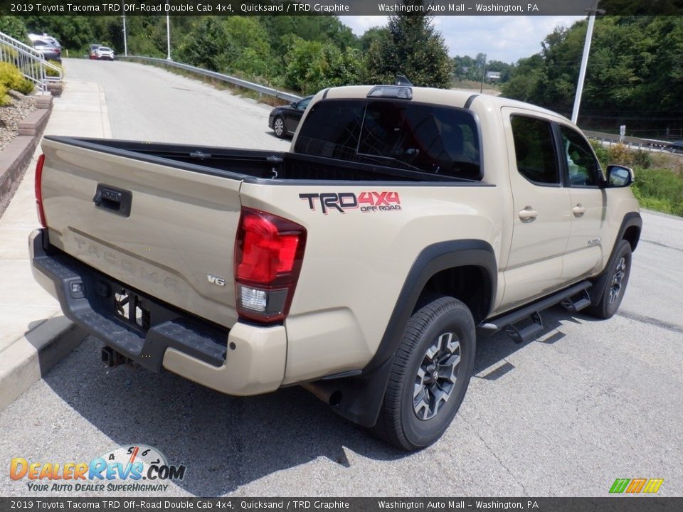 2019 Toyota Tacoma TRD Off-Road Double Cab 4x4 Quicksand / TRD Graphite Photo #12