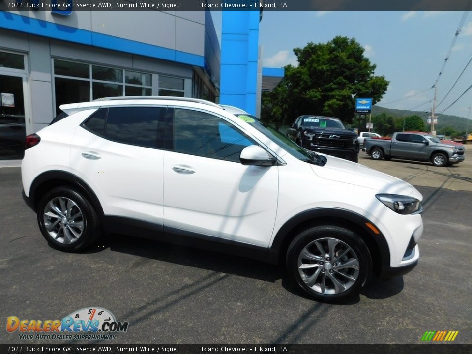 2022 Buick Encore GX Essence AWD Summit White / Signet Photo #7