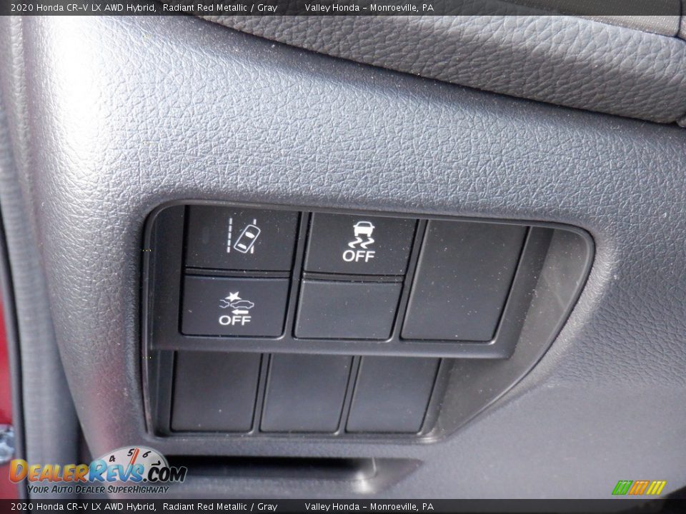 Controls of 2020 Honda CR-V LX AWD Hybrid Photo #11
