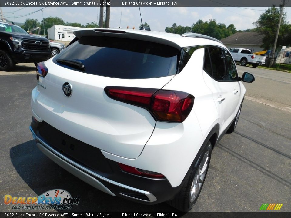 2022 Buick Encore GX Essence AWD Summit White / Signet Photo #10