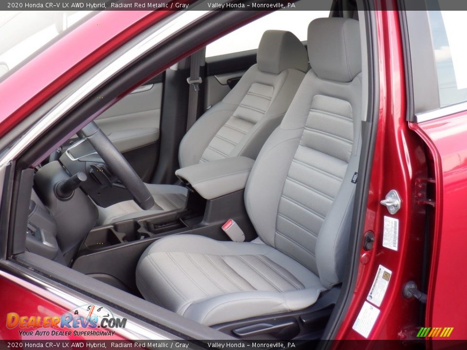 Front Seat of 2020 Honda CR-V LX AWD Hybrid Photo #13