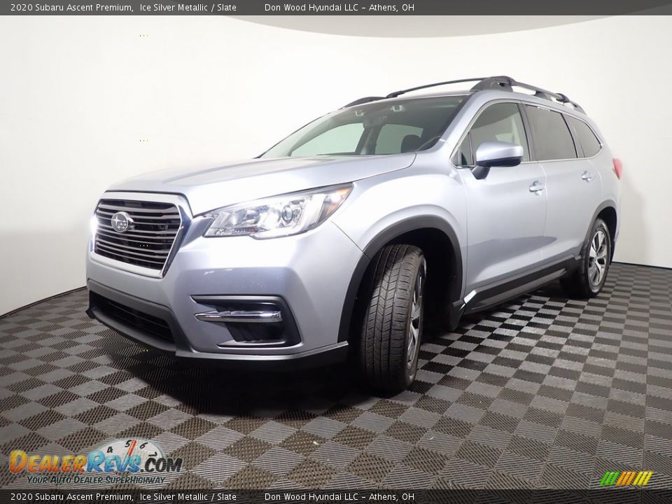 2020 Subaru Ascent Premium Ice Silver Metallic / Slate Photo #7