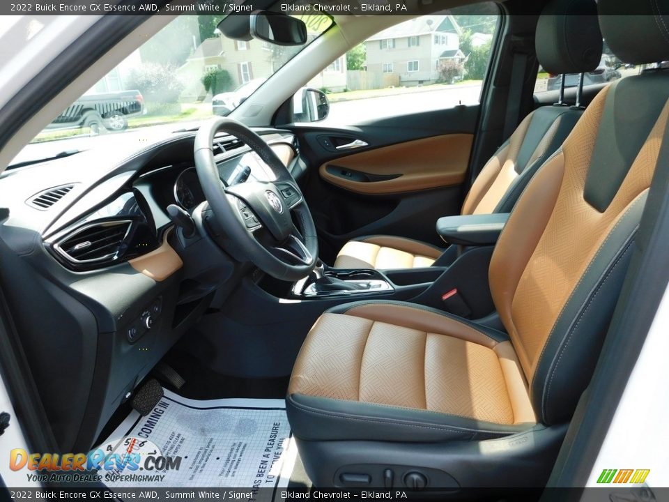 Front Seat of 2022 Buick Encore GX Essence AWD Photo #21