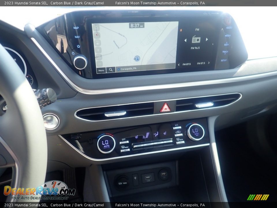 2023 Hyundai Sonata SEL Carbon Blue / Dark Gray/Camel Photo #17