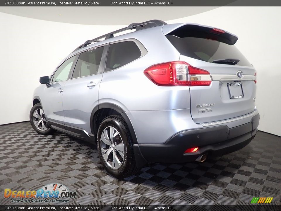 2020 Subaru Ascent Premium Ice Silver Metallic / Slate Photo #9