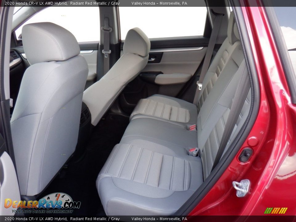 Rear Seat of 2020 Honda CR-V LX AWD Hybrid Photo #25