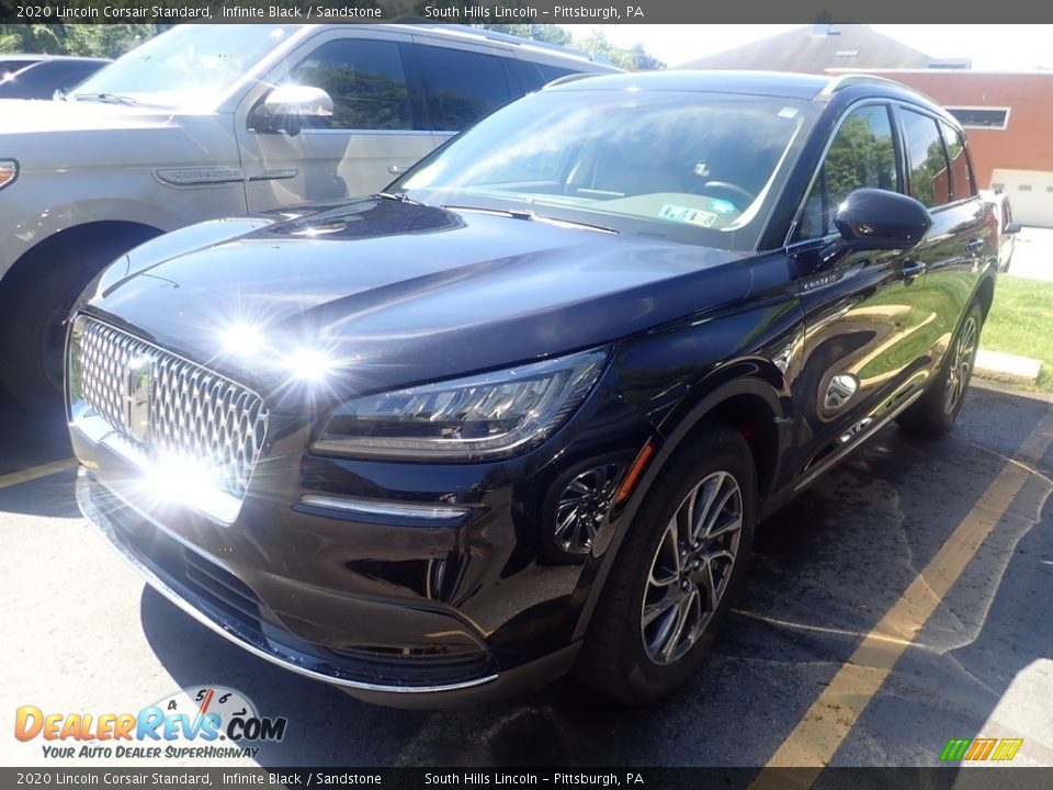 2020 Lincoln Corsair Standard Infinite Black / Sandstone Photo #1