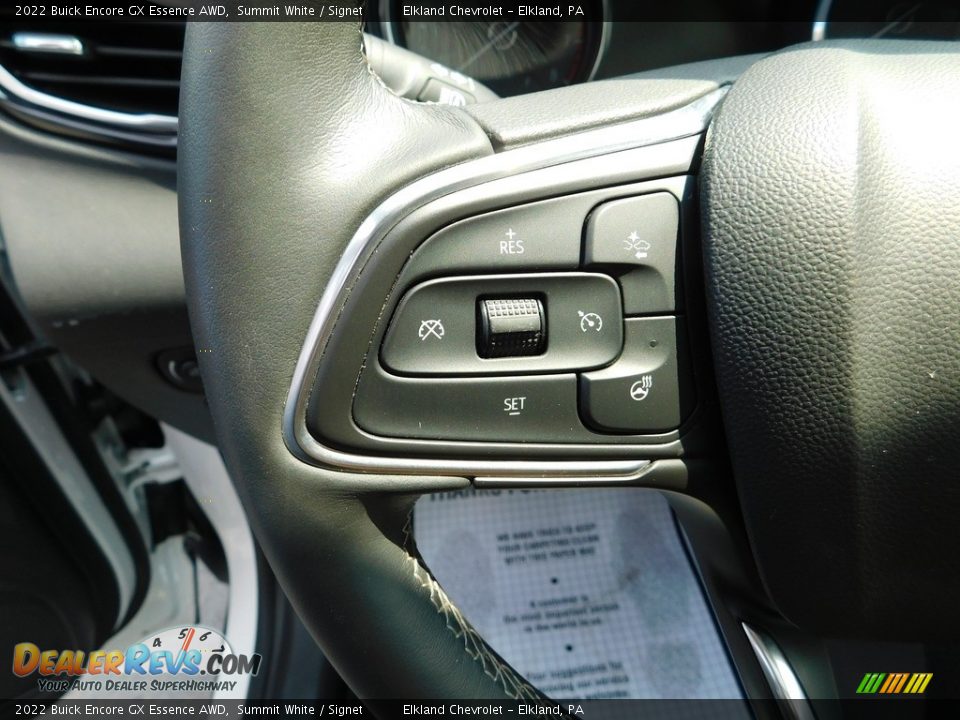 2022 Buick Encore GX Essence AWD Steering Wheel Photo #26