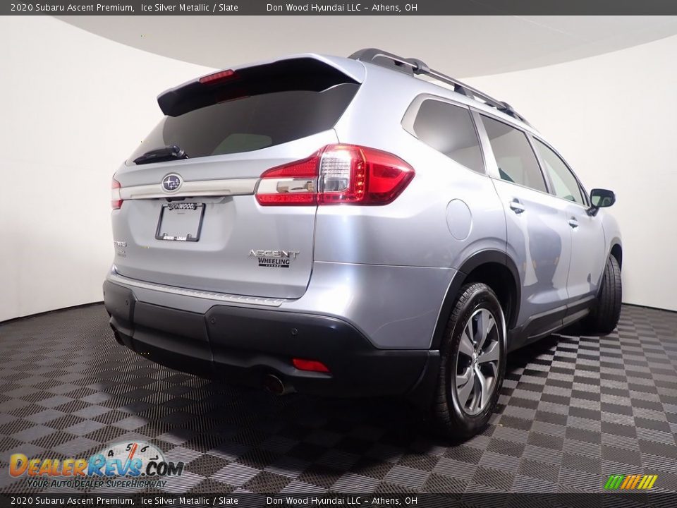 2020 Subaru Ascent Premium Ice Silver Metallic / Slate Photo #15