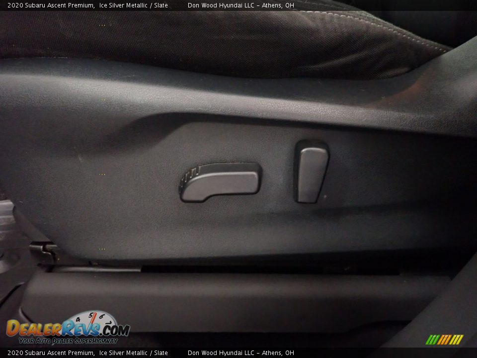 2020 Subaru Ascent Premium Ice Silver Metallic / Slate Photo #20