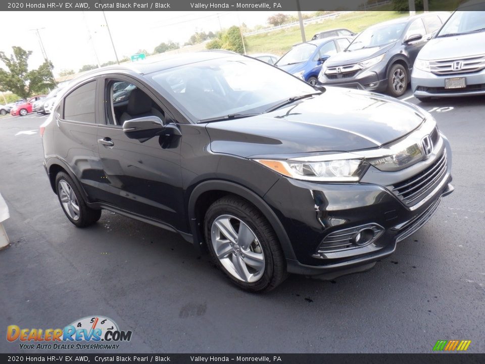 2020 Honda HR-V EX AWD Crystal Black Pearl / Black Photo #4