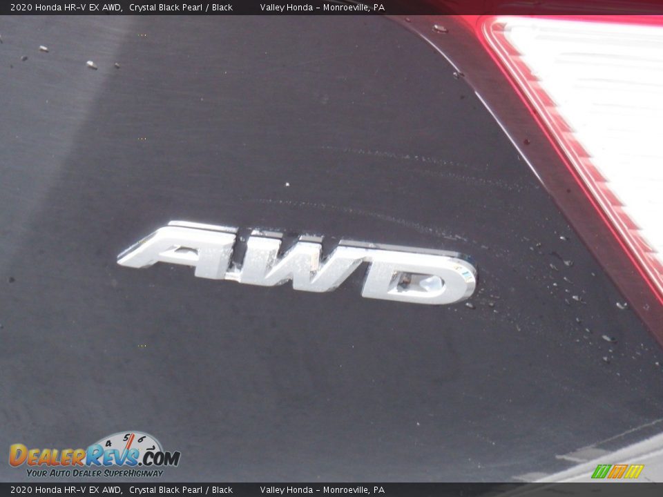 2020 Honda HR-V EX AWD Crystal Black Pearl / Black Photo #6