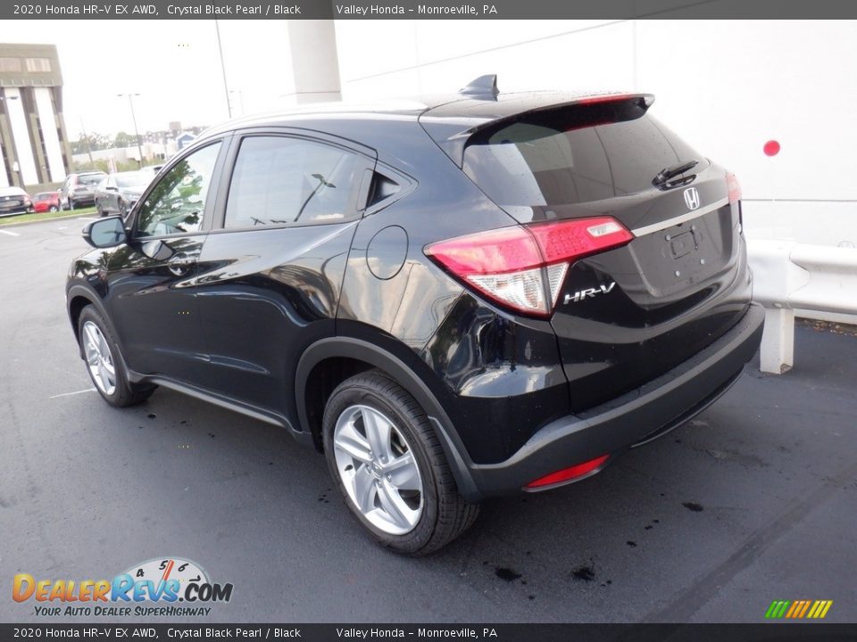 2020 Honda HR-V EX AWD Crystal Black Pearl / Black Photo #8