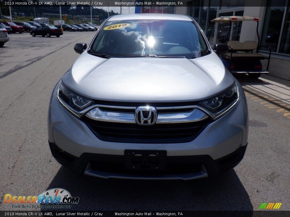 2019 Honda CR-V LX AWD Lunar Silver Metallic / Gray Photo #3