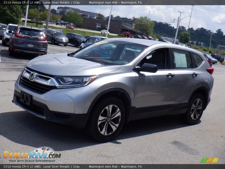 2019 Honda CR-V LX AWD Lunar Silver Metallic / Gray Photo #4