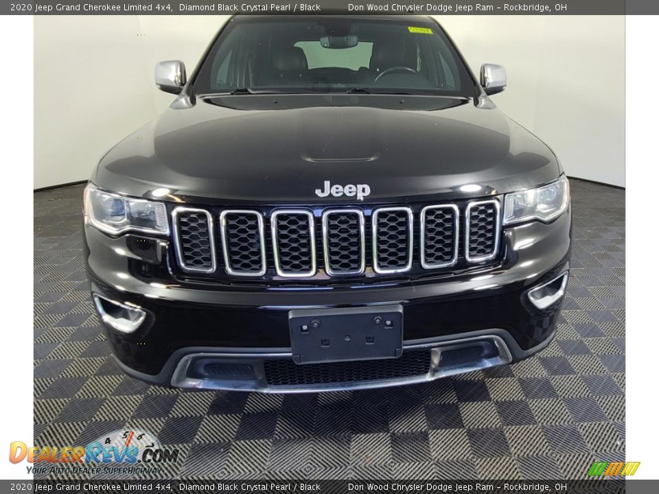 2020 Jeep Grand Cherokee Limited 4x4 Diamond Black Crystal Pearl / Black Photo #2