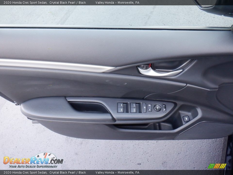 Door Panel of 2020 Honda Civic Sport Sedan Photo #9