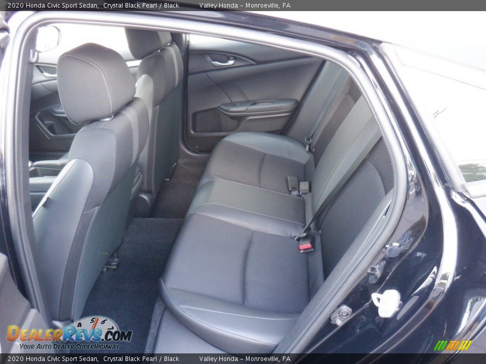 Rear Seat of 2020 Honda Civic Sport Sedan Photo #23