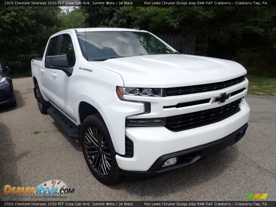 2020 Chevrolet Silverado 1500 RST Crew Cab 4x4 Summit White / Jet Black Photo #3