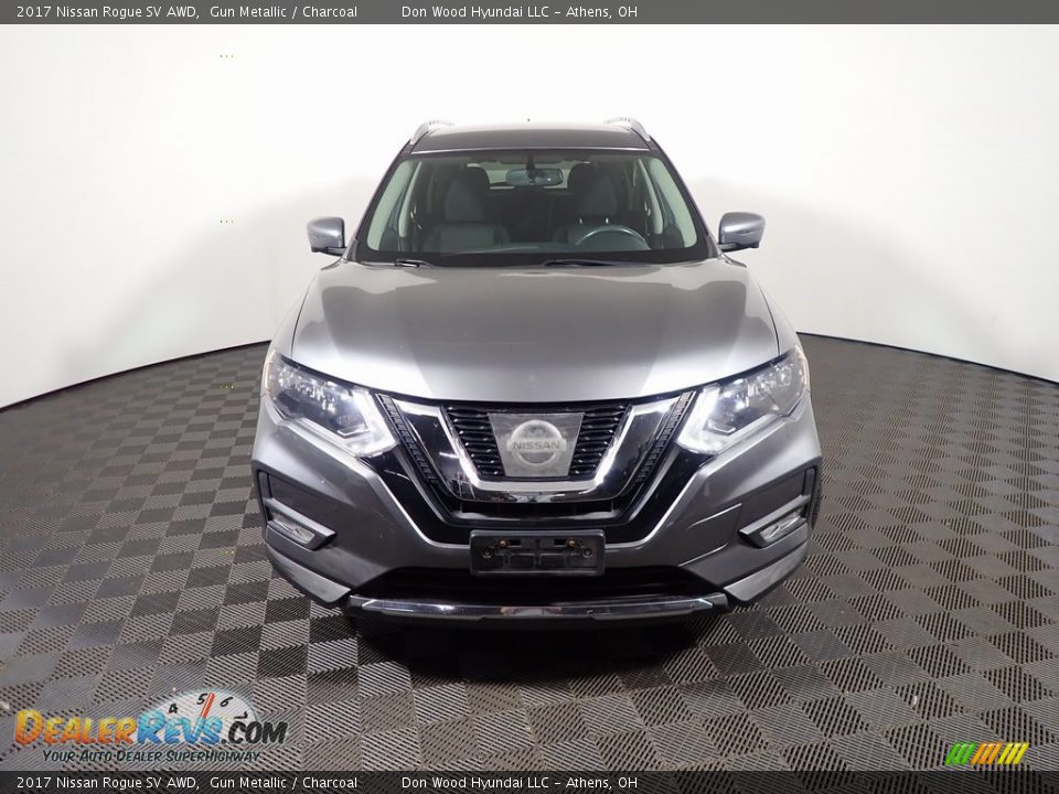 2017 Nissan Rogue SV AWD Gun Metallic / Charcoal Photo #5