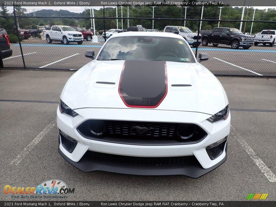 Oxford White 2023 Ford Mustang Mach 1 Photo #2