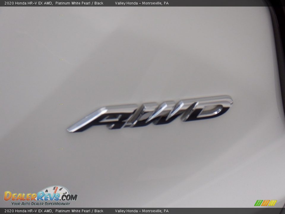 2020 Honda HR-V EX AWD Platinum White Pearl / Black Photo #7