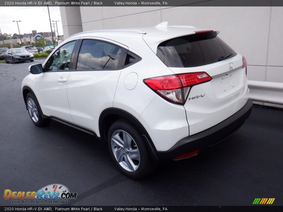 2020 Honda HR-V EX AWD Platinum White Pearl / Black Photo #8