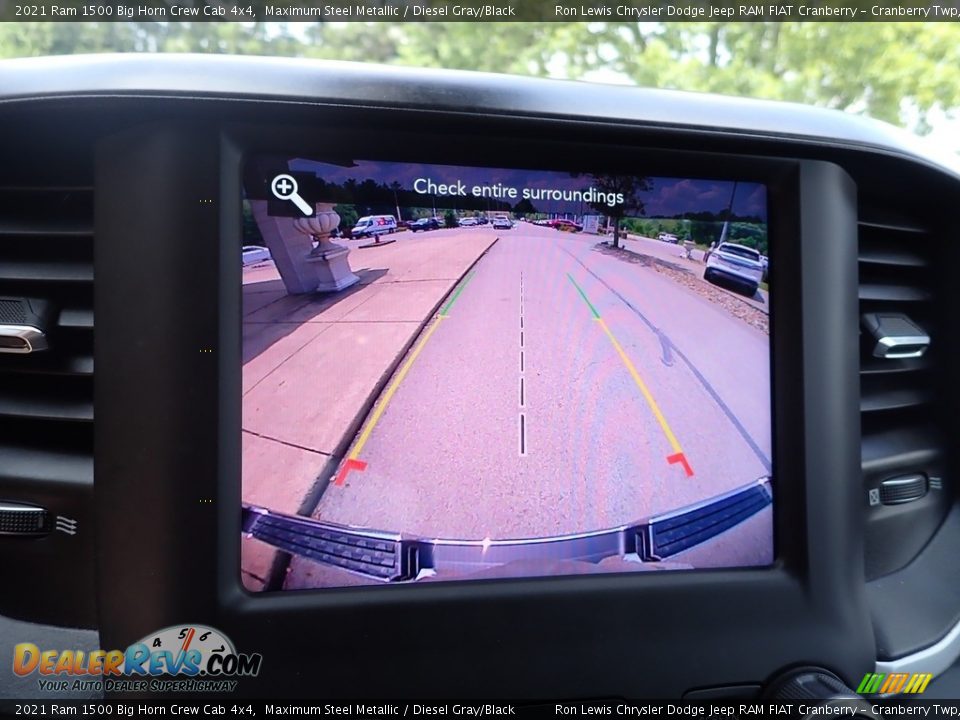 2021 Ram 1500 Big Horn Crew Cab 4x4 Maximum Steel Metallic / Diesel Gray/Black Photo #16