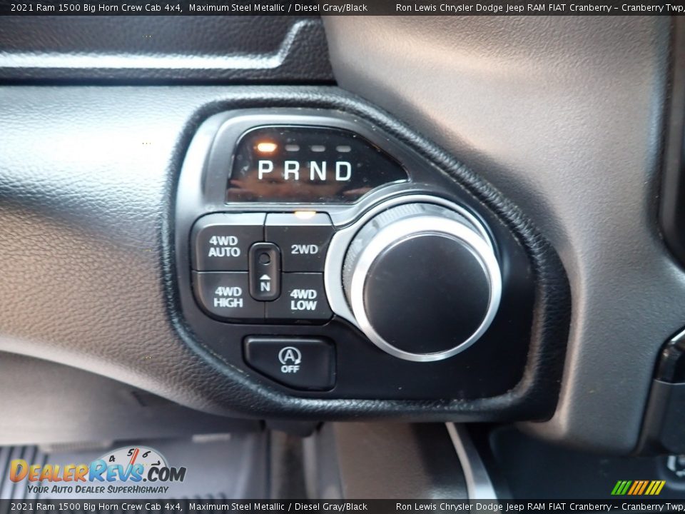 2021 Ram 1500 Big Horn Crew Cab 4x4 Maximum Steel Metallic / Diesel Gray/Black Photo #18