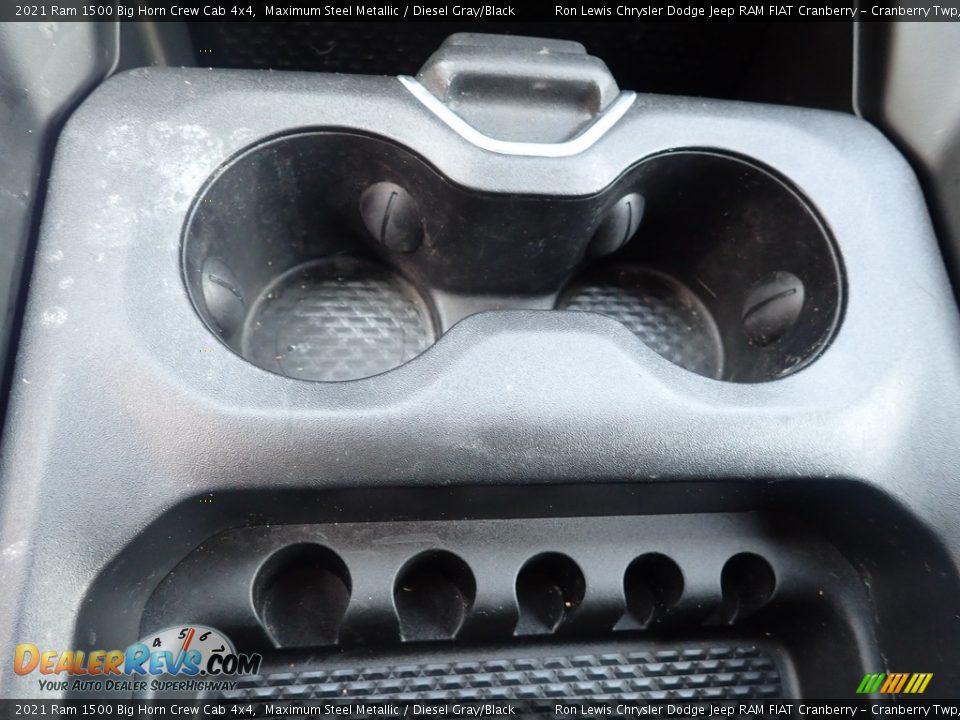 2021 Ram 1500 Big Horn Crew Cab 4x4 Maximum Steel Metallic / Diesel Gray/Black Photo #19