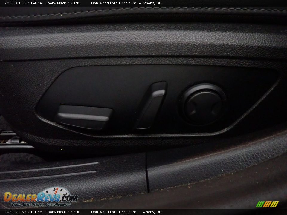 2021 Kia K5 GT-Line Ebony Black / Black Photo #19