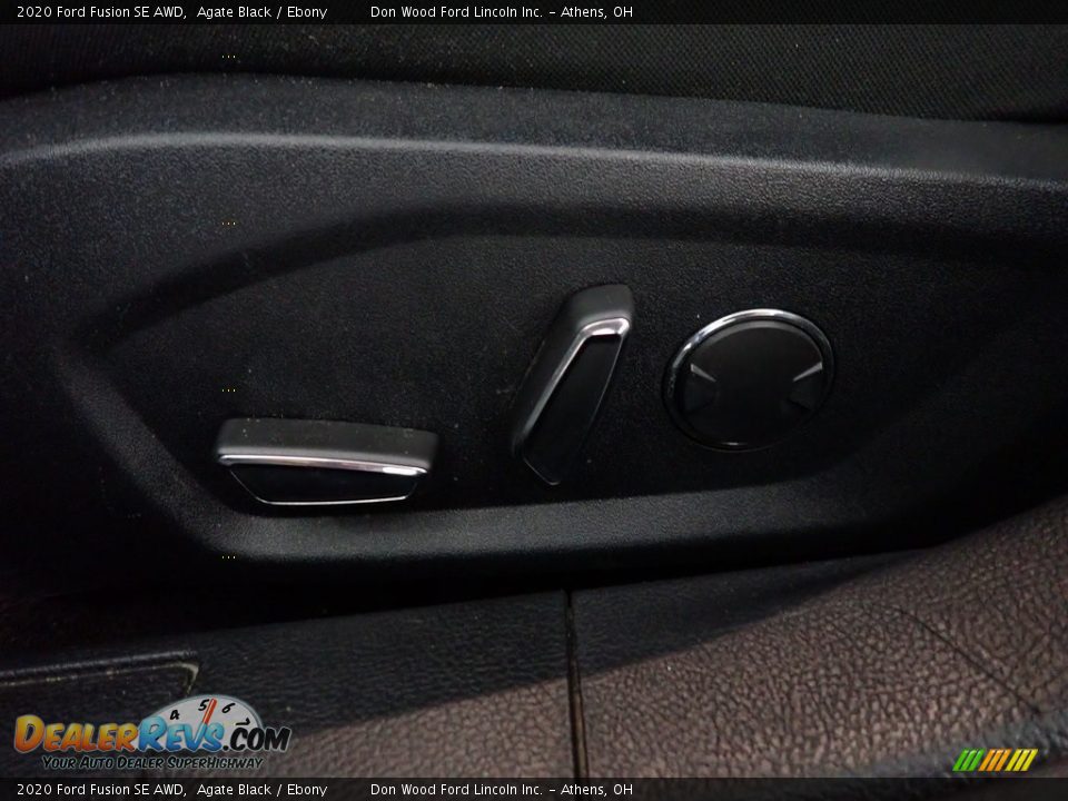 2020 Ford Fusion SE AWD Agate Black / Ebony Photo #19