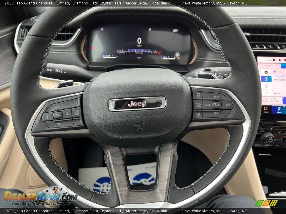 2023 Jeep Grand Cherokee L Limited Steering Wheel Photo #21