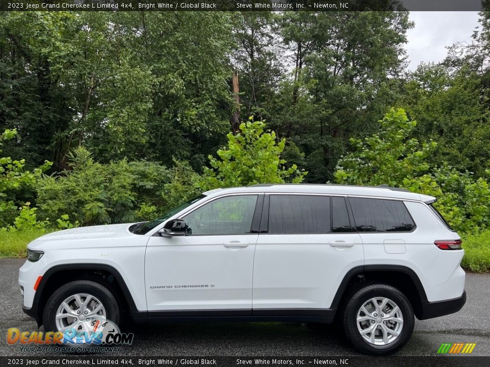 2023 Jeep Grand Cherokee L Limited 4x4 Bright White / Global Black Photo #1