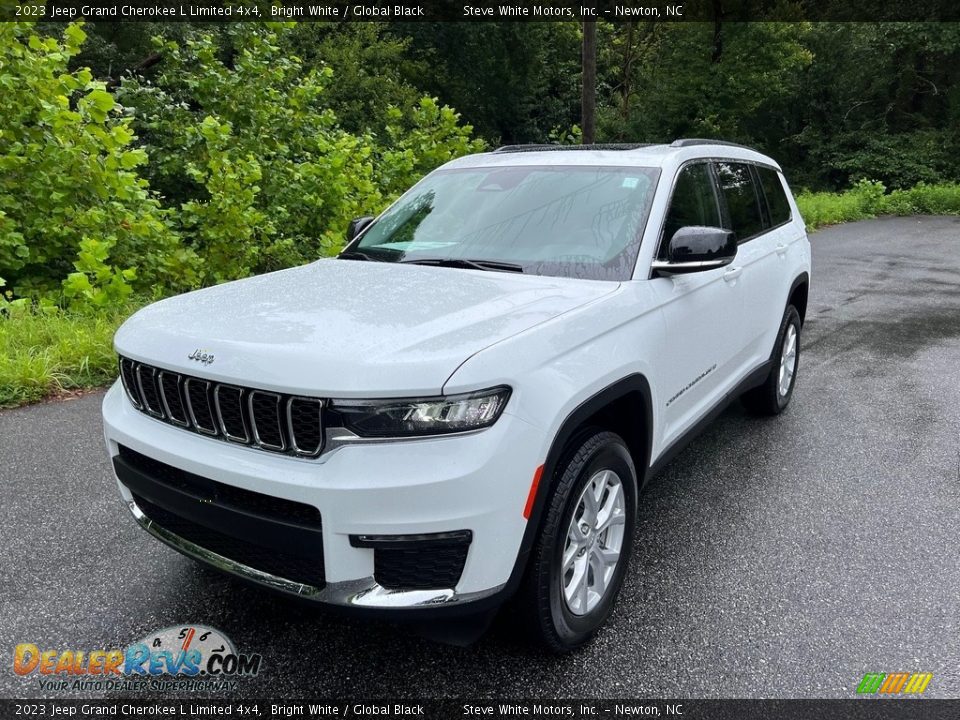 2023 Jeep Grand Cherokee L Limited 4x4 Bright White / Global Black Photo #2