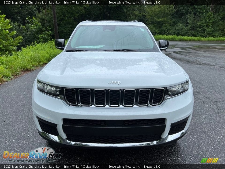2023 Jeep Grand Cherokee L Limited 4x4 Bright White / Global Black Photo #3