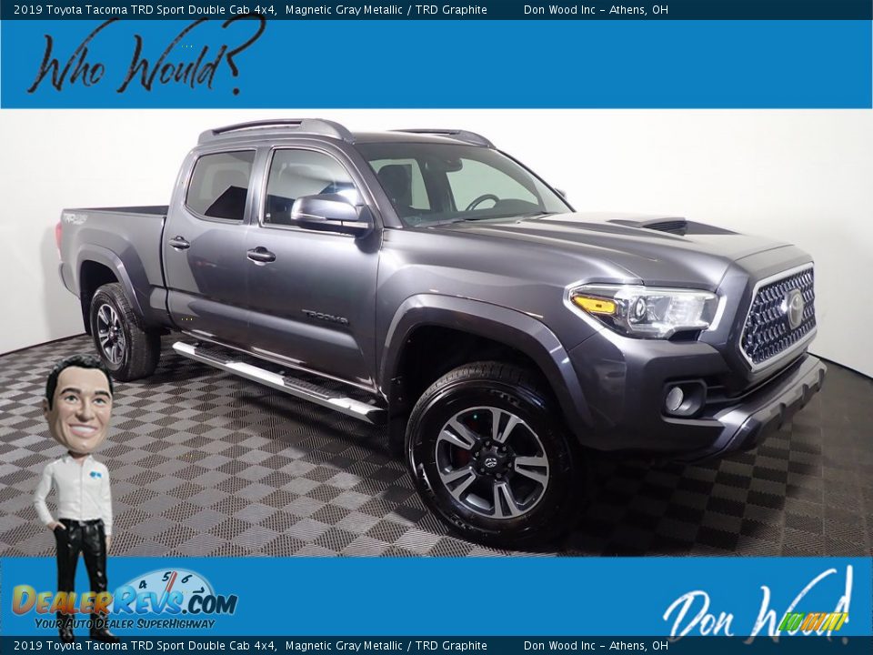 2019 Toyota Tacoma TRD Sport Double Cab 4x4 Magnetic Gray Metallic / TRD Graphite Photo #1