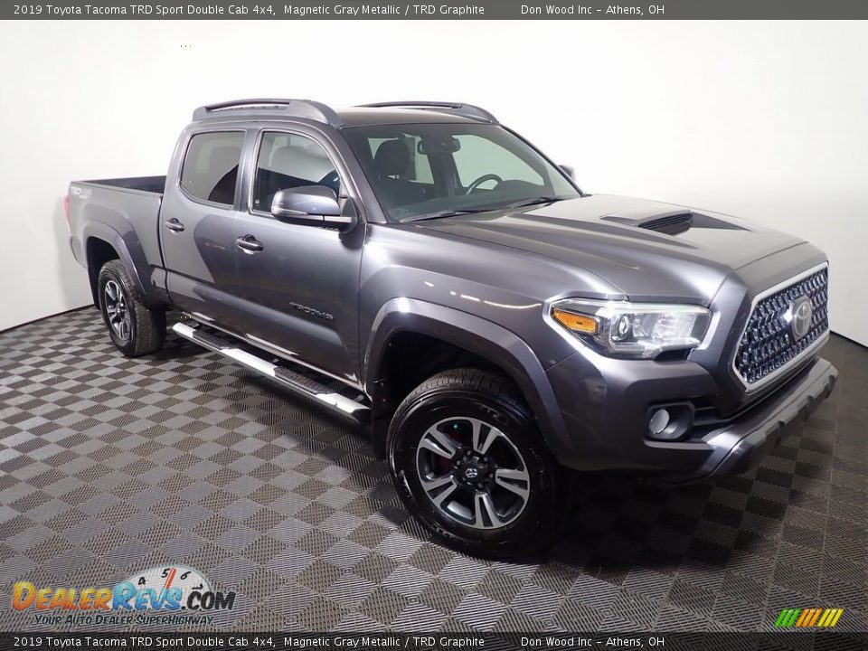 2019 Toyota Tacoma TRD Sport Double Cab 4x4 Magnetic Gray Metallic / TRD Graphite Photo #4