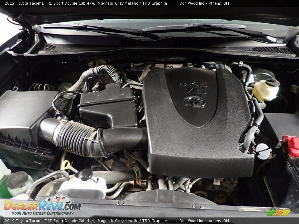 2019 Toyota Tacoma TRD Sport Double Cab 4x4 Magnetic Gray Metallic / TRD Graphite Photo #7