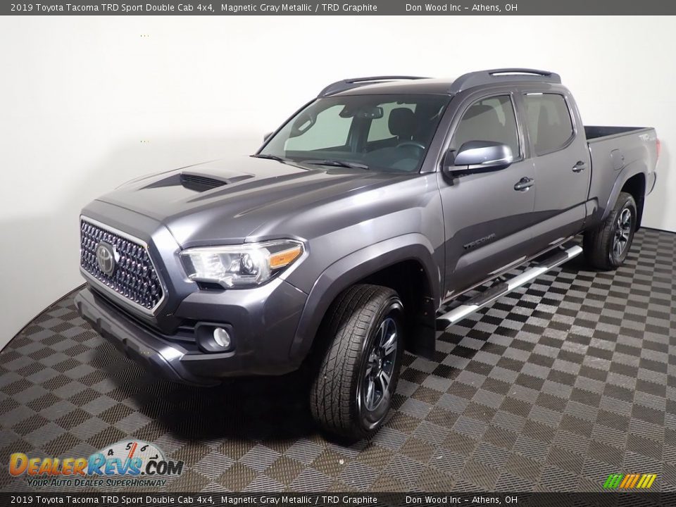 2019 Toyota Tacoma TRD Sport Double Cab 4x4 Magnetic Gray Metallic / TRD Graphite Photo #9
