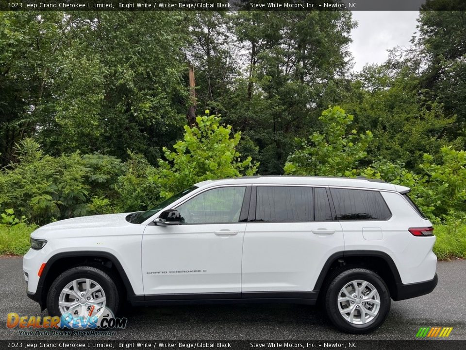 Bright White 2023 Jeep Grand Cherokee L Limited Photo #1