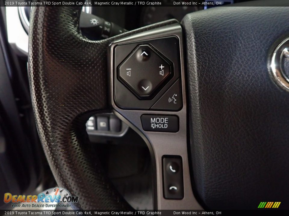 2019 Toyota Tacoma TRD Sport Double Cab 4x4 Magnetic Gray Metallic / TRD Graphite Photo #24