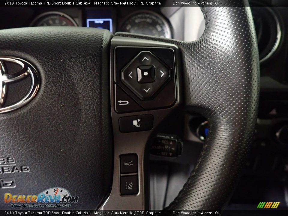2019 Toyota Tacoma TRD Sport Double Cab 4x4 Magnetic Gray Metallic / TRD Graphite Photo #25