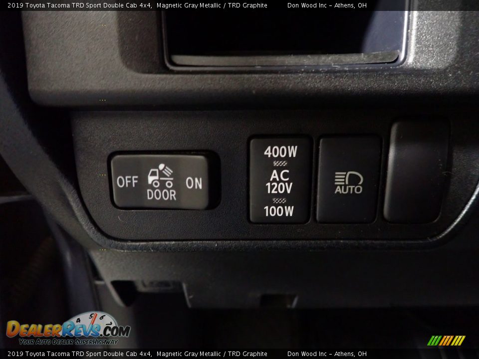 2019 Toyota Tacoma TRD Sport Double Cab 4x4 Magnetic Gray Metallic / TRD Graphite Photo #26