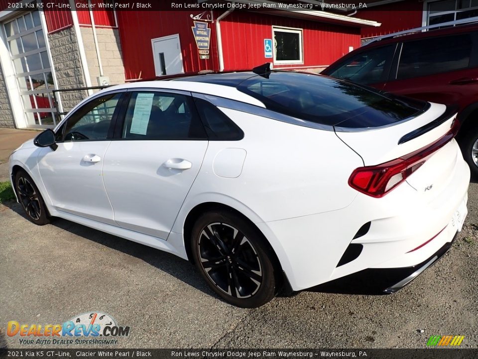 2021 Kia K5 GT-Line Glacier White Pearl / Black Photo #2