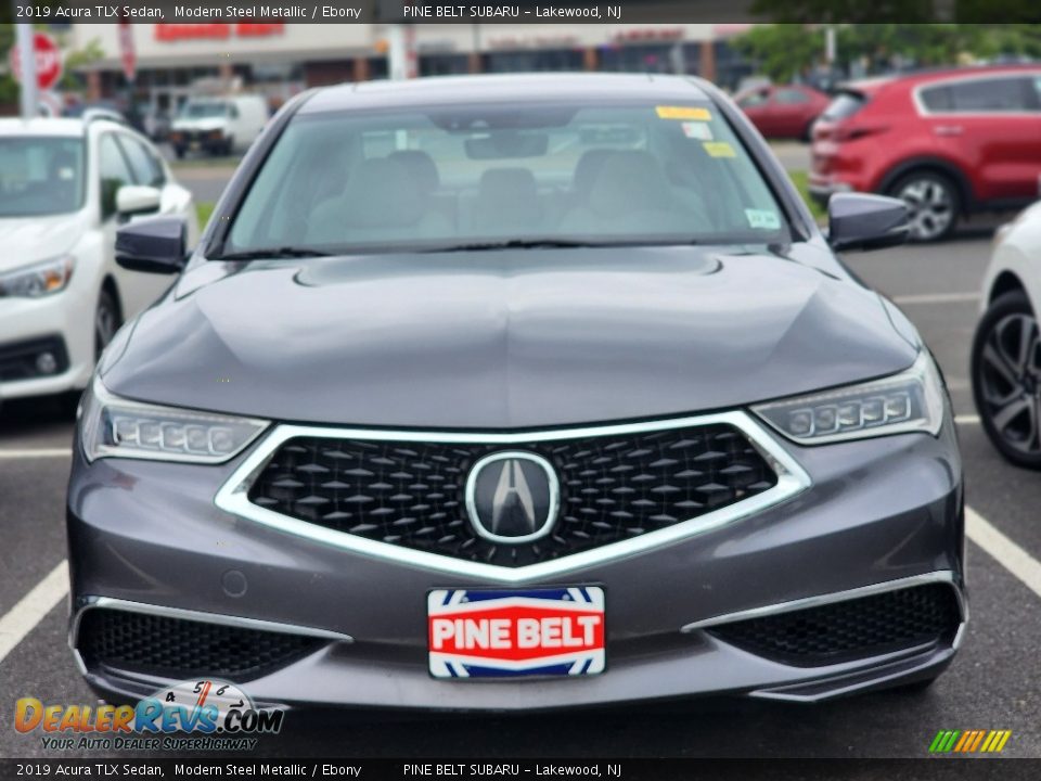 2019 Acura TLX Sedan Modern Steel Metallic / Ebony Photo #2