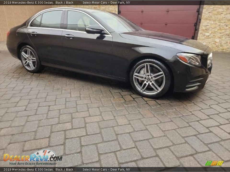 2019 Mercedes-Benz E 300 Sedan Black / Black Photo #3