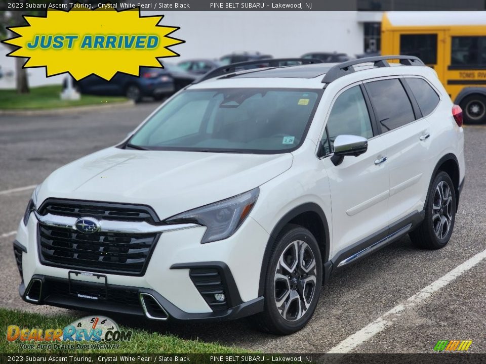 2023 Subaru Ascent Touring Crystal White Pearl / Slate Black Photo #1