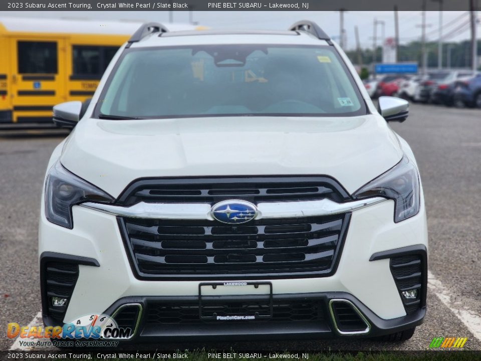 2023 Subaru Ascent Touring Crystal White Pearl / Slate Black Photo #2