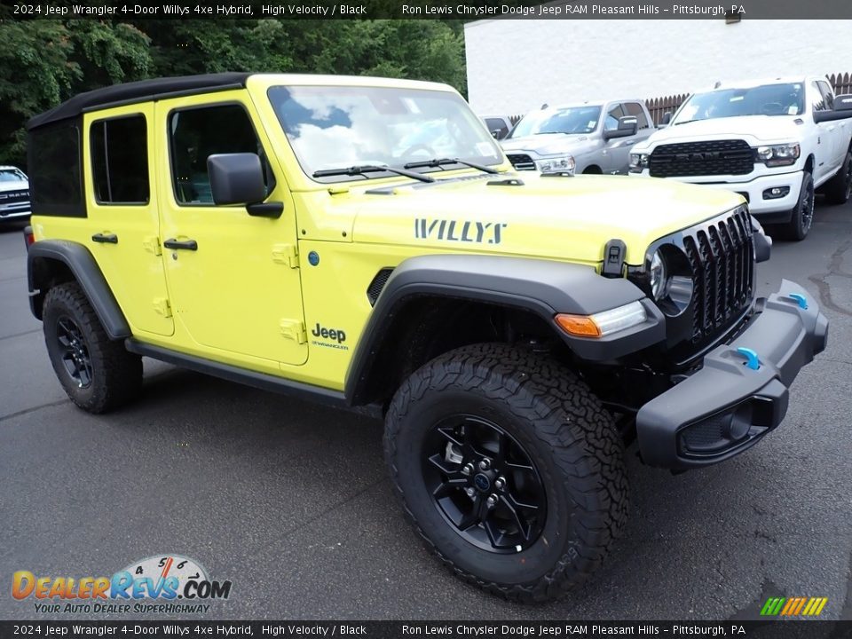 High Velocity 2024 Jeep Wrangler 4-Door Willys 4xe Hybrid Photo #8